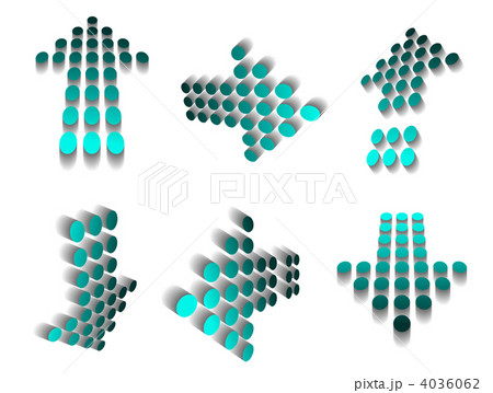 Halftone arrows Halftone arrows 4036062