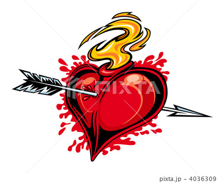 Heart with arrow 4036309