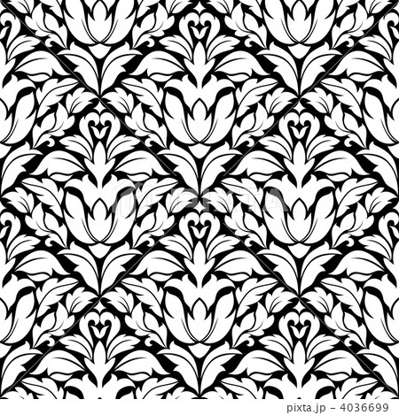 Floral damask seamless Floral damask seamless 4036699