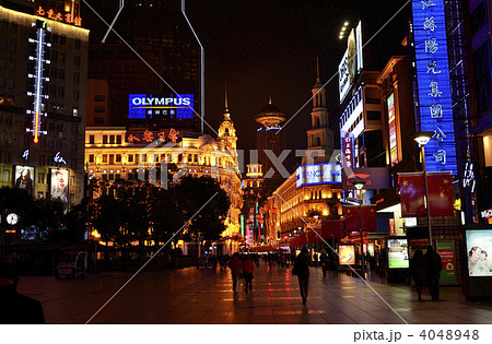 南京東路　夜景 4048948