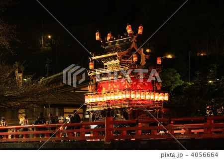 夜の高山祭の屋台「五臺山」 4056664