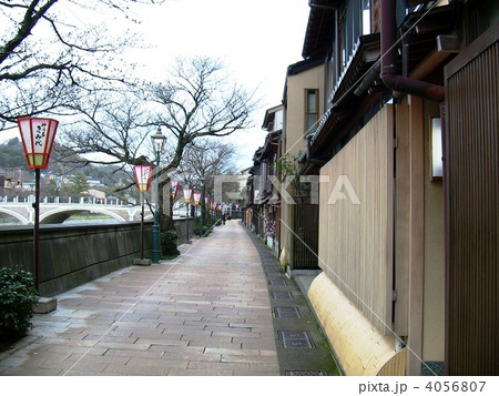 金沢　主計町茶屋街 4056807
