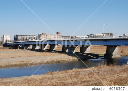 多摩川　関戸橋 4058507