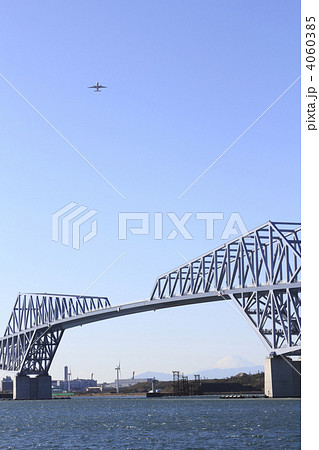 東京ゲートブリッジと航空機 東京ゲートブリッジと航空機 4060385