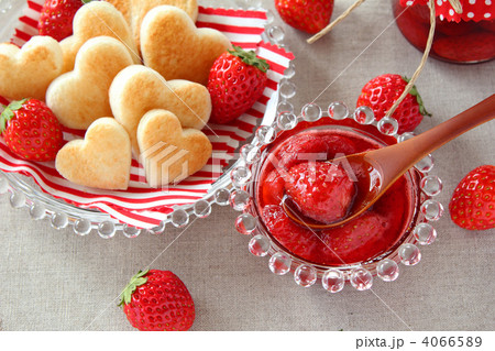 トーストとイチゴジャム 4066589
