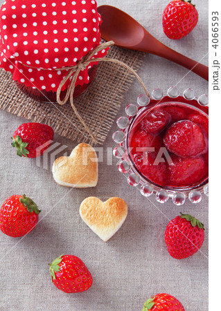 トーストとイチゴジャム 4066593