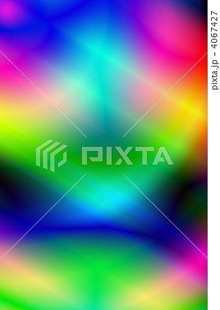 虹色の背景イラスト 縦位置のイラスト素材