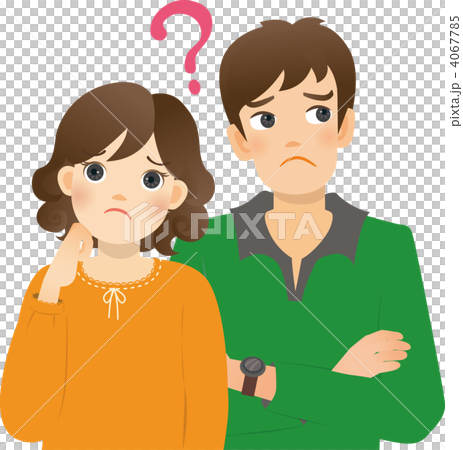 困り顔のカップル2 4067785