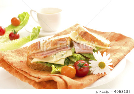 バケットパンのサンドイッチ 4068182