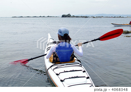 シーカヤックと森戸海岸 シーカヤックと森戸海岸 4068348
