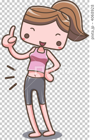 スリムな女性 4068928