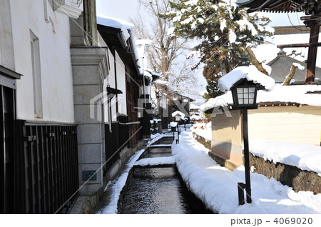 冬の飛騨古川 冬の飛騨古川 4069020