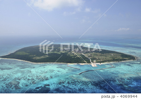 【航空写真】波照間島 4069944