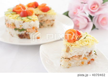 ちらし寿司 和食 ケーキ寿司 ちらし寿司 和食 ケーキ寿司 4070402