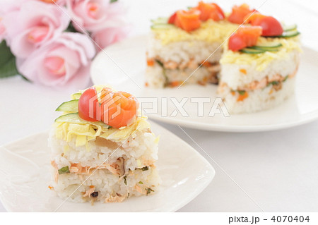 ちらし寿司 和食 ケーキ寿司 ちらし寿司 和食 ケーキ寿司 4070404