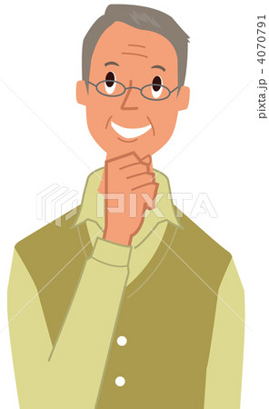 笑顔のシニア男性 4070791