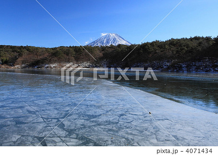富士山と精進湖 4071434