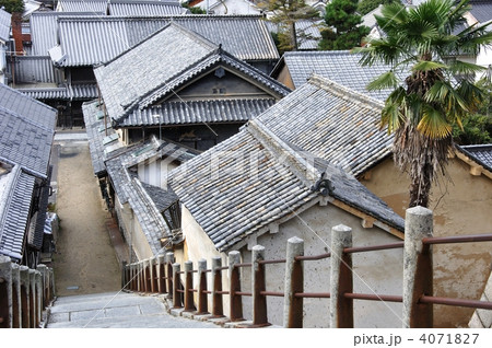 竹原・西方寺門前 4071827