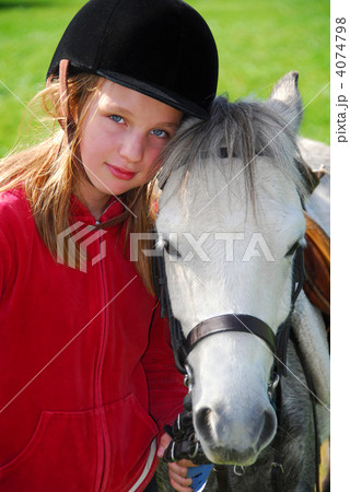 Girl and pony 4074798