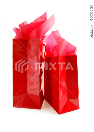 Red shopping bags 4076250