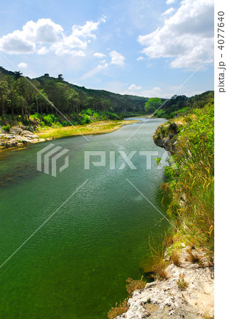 River Gard in southern France 4077640