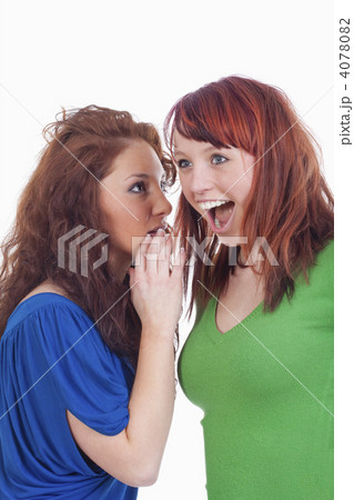 women whispering gossip women whispering gossip 4078082