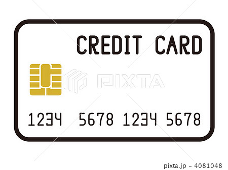クレジット Icキャッシュカード クレジットカードのイラスト素材 4081048 Pixta