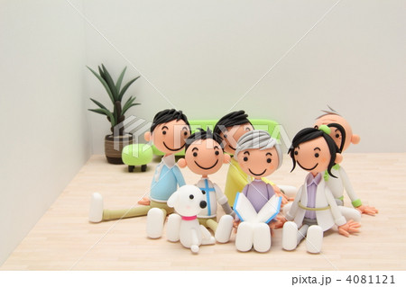 粘土の家族A 粘土の家族A 4081121