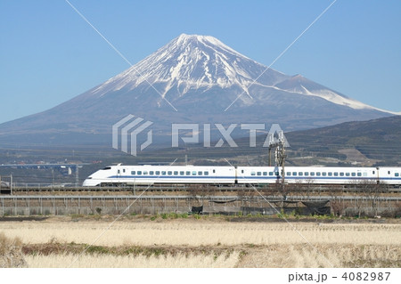 富士山と300系新幹線　東海道新幹線　引退　記録写真 4082987