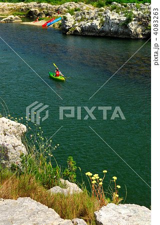 Kayaking in southern France Kayaking in southern France 4083263