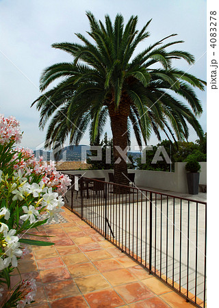 Courtyard of a villa Courtyard of a villa 4083278