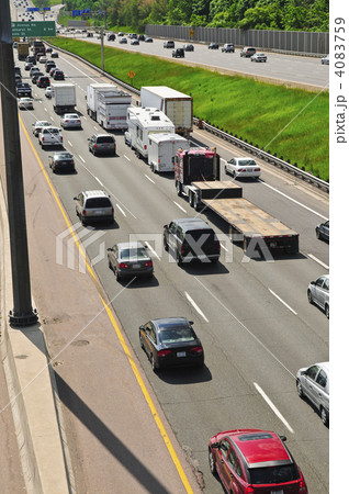 Busy highway 4083759