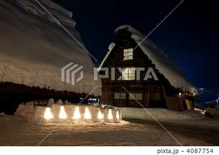 雪回廊2012 白川郷 雪回廊2012 白川郷 4087754