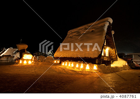 雪回廊2012　白川郷 4087761