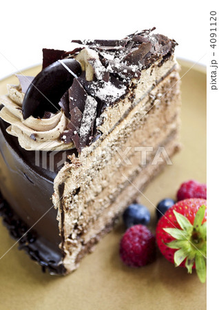 Slice of chocolate cake 4091120