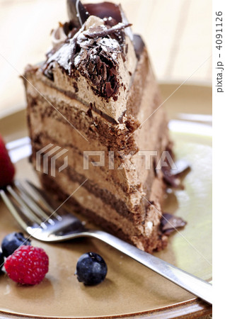 Slice of chocolate cake 4091126