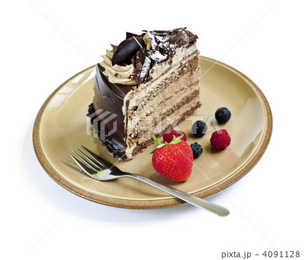 Slice of chocolate cake 4091128
