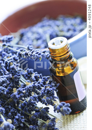 Lavender herb and essential oil 4091248