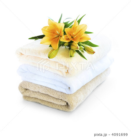 Stack of towels Stack of towels 4091699