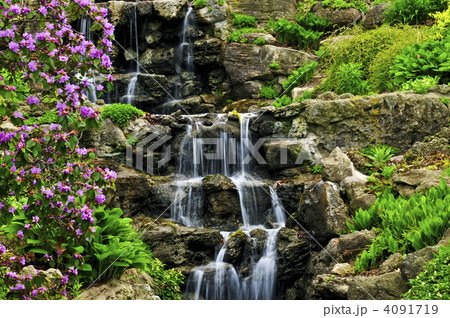 Cascading waterfall 4091719