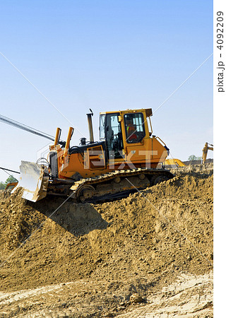 Construction site machines 4092209