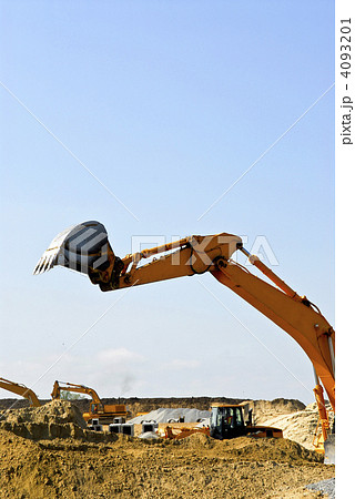 Construction site machines 4093201