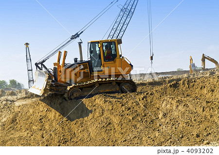 Construction site machines 4093202