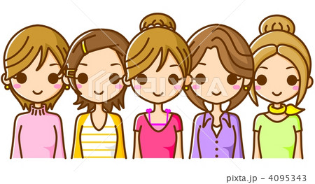 女性　グループ 4095343