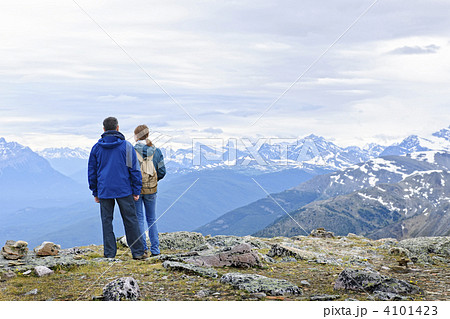 Hikers in mountains 4101423