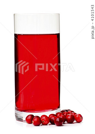 Cranberry juice in glass 4101543