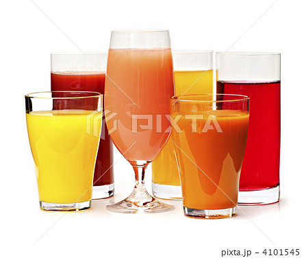Glasses of various juices 4101545