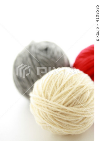 手巻きの毛糸玉 4108585