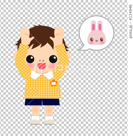 手遊び_うさぎ 4114946