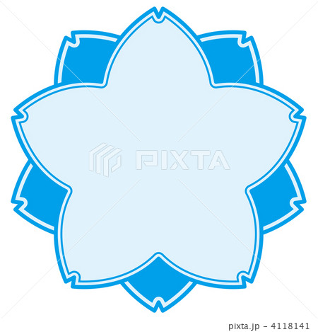 サクラマーク青色-1 サクラマーク青色-1 4118141